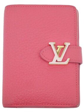 Louis Vuitton Vertical CP Wallet Fuchsia Pink Leather Bifold